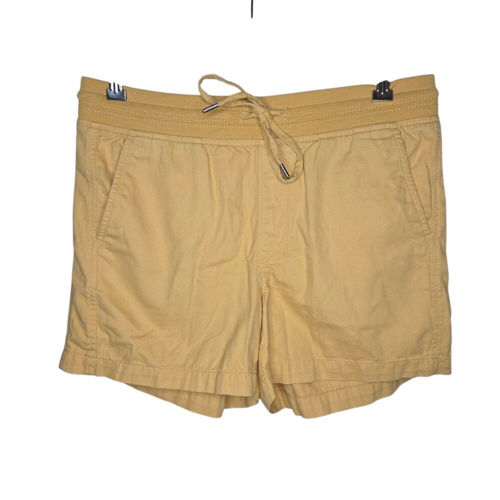 Orvis Women's Cotton Lyocell Blend Elastic Waist Drawstring Shorts - Honey Med